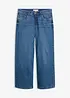 Jean large, taille mi-haute, cropped, bonprix