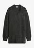 Oversize-Pullover in Zopfstrick, bonprix