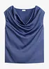 Top blouse en satin fluide, bonprix