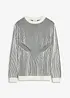 Pull côtelé ample en coton mélangé, bonprix