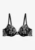 Soutien-gorge à coques avec broderies, bonprix