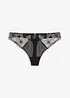 String avec de jolies broderies, bonprix