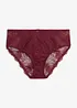 Slip maxi avec dentelle, bonprix