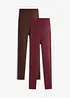 Lot de 2 leggings de grossesse, bonprix