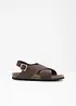 Sandalen aus Leder, bonprix