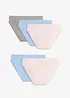 Slip mit weicher Bio-Baumwolle (5er Pack), bonprix