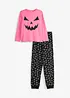 Pyjama aus reiner Bio-Baumwolle (2-tlg. Set), bonprix