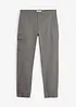 Pantalon cargo extensible regular, jambe fuselée, bonprix