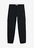 Pantalon cargo extensible regular, jambe fuselée, bonprix