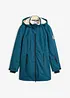 Veste longue outdoor imperméable, doublée sherpa, bonprix