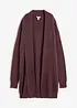Longstrickjacke mit Schalkragen, bonprix