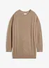 Oversize-Pullover mit Zopfmuster, bonprix