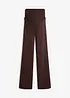 Pantalon de grossesse large en Punto di Roma, bonprix