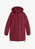 Veste longue matelassée, rembourrée, bonprix