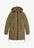 Veste longue matelassée, rembourrée, bonprix