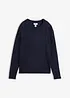 Strick-Pullover mit Rundhals-Ausschnitt, bonprix
