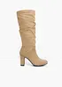 Stiefel mit Raffung, bonprix