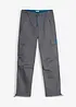 Pantalon cargo droit et décontracté à taille élastiquée, bonprix