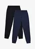 Lot de 2 pantalons de jogging, bonprix