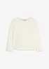 Langarmshirt aus elastischem Bio-Baumwoll-Mix, bonprix