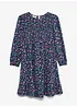 Jerseykleid aus strukturiertem Crinkle, bonprix