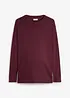 Pull de grossesse en coton doux avec fentes pour l’allaitement, bonprix