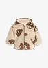 Veste reversible 2en1 en polaire peluche, bonprix