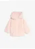 Veste bébé en peluche moelleuse, bonprix