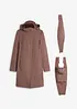 Manteau de grossesse 6en1 avec veste en polaire amovible (ens. 4 pces), bonprix
