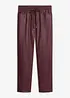 Lederimitat Schlupfhose, bonprix