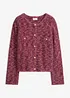 Strickjacke mit Effektgarn, bonprix