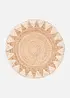 Tapis rond en jute, bonprix