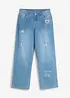 Wide-Leg-Jeans Mid Waist, bonprix