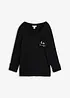 T-shirt manches longues doux, bonprix