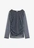 Langarmshirt aus feinem Mesh, bonprix