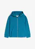 Sweat zippé en coton à capuche, bonprix