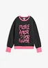 Sweat en coton mélangé, bonprix