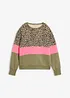 Sweat en coton mélangé, bonprix