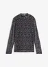 Langarmshirt aus feinem Mesh, bonprix