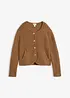 Gilet large en maille, bonprix
