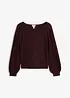 Pullover mit Puffärmeln, bonprix