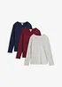 Langarmshirt (3er Pack), bonprix