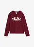 T-shirt manches longues en pur coton, bonprix