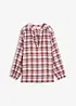 Flanell-Tunikabluse aus reiner Baumwolle, bonprix