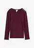 Langarmshirt aus softem Viskose-Mix, bonprix