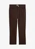 Verkürzte Bootcut-Twillhose aus Baumwoll-Mix, bonprix