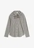 Bluse mit abnehmbarem Schaldetail, bonprix