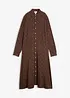 Blusenkleid aus reiner Viskose mit Eingriffstaschen, bonprix