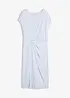Midikleid mit Faltendetail aus Viskose-Mix, bonprix