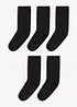Lot de 5 paires de chaussettes, bonprix